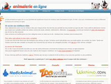 Tablet Screenshot of animalerie-en-ligne.info